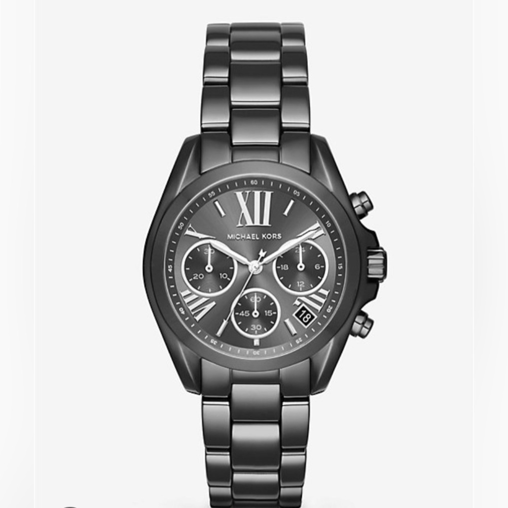 Women's Bradshaw Gunmetal Stainless Steel Bracelet Watch